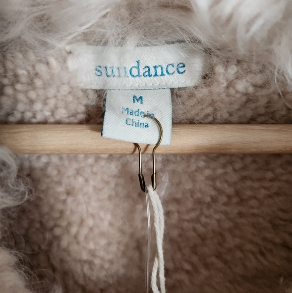 Sundance Gwyneth Shearling Suede Coat - Picture 4 of 12